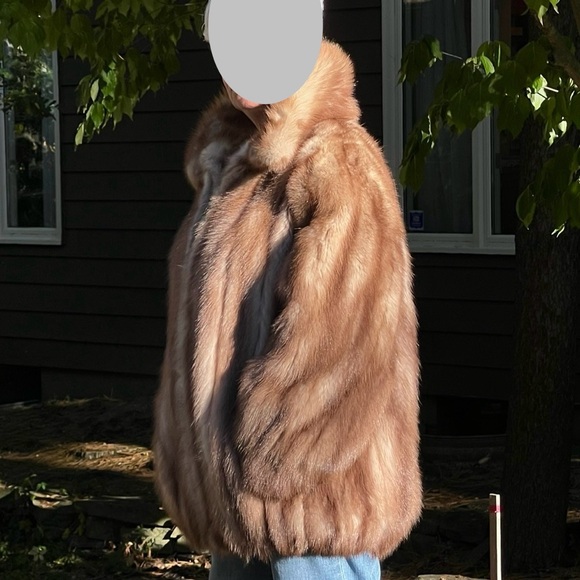Mink jacket (real fur /vintage) - Picture 9 of 12